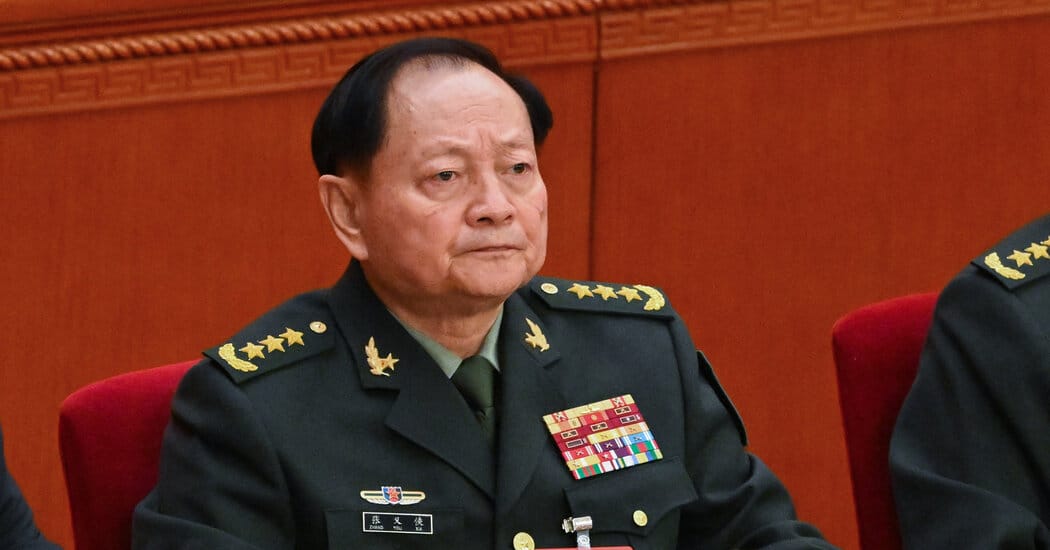 China’s military vice chairman Zhang Youxia placed under investigation — Static01.nyt.com