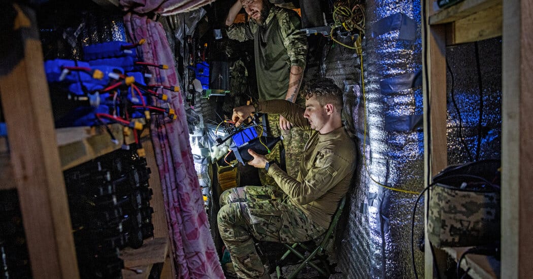 Drone warfare has cut into Ukraine’s traditional winter lull — Static01.nyt.com