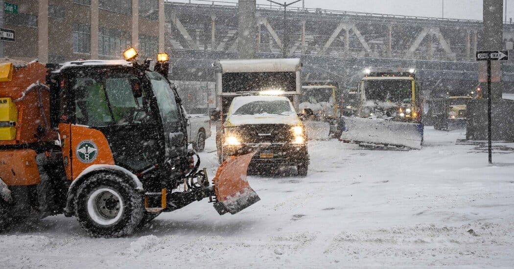 New York City shifts public schools to remote learning after heavy snow — Static01.nyt.com