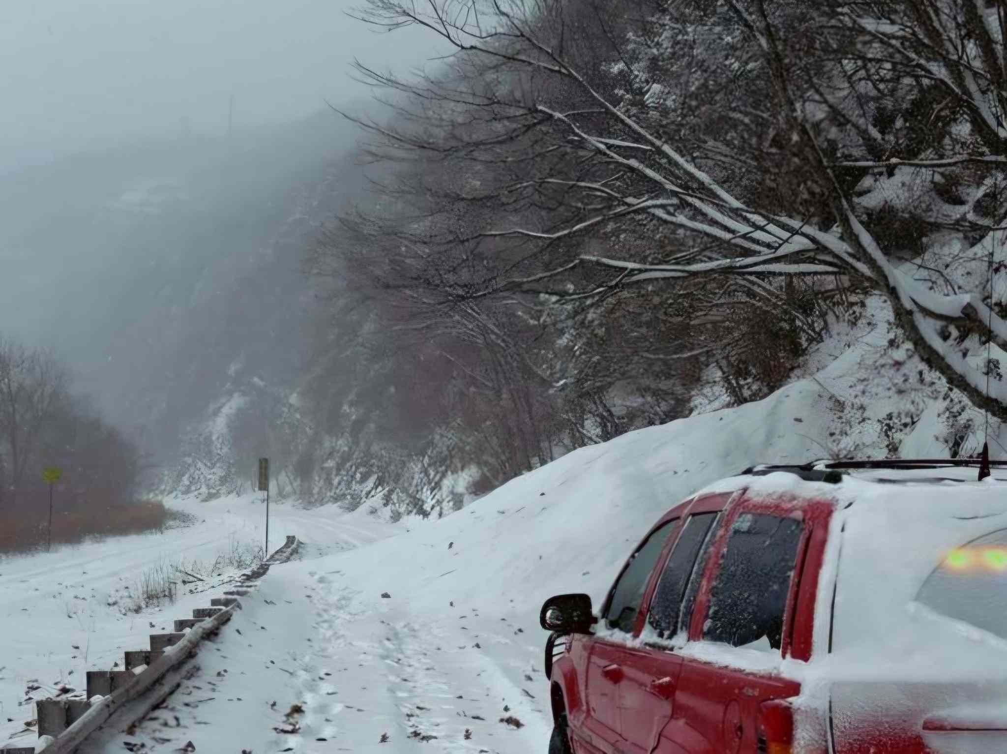Rare Avalanche Blocks Coxton Road in Luzerne County During Winter Storm Fern — People.com