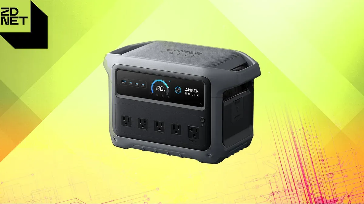 Anker Solix C1000 portable power station on sale with 46% Amazon discount — Zdnet.com