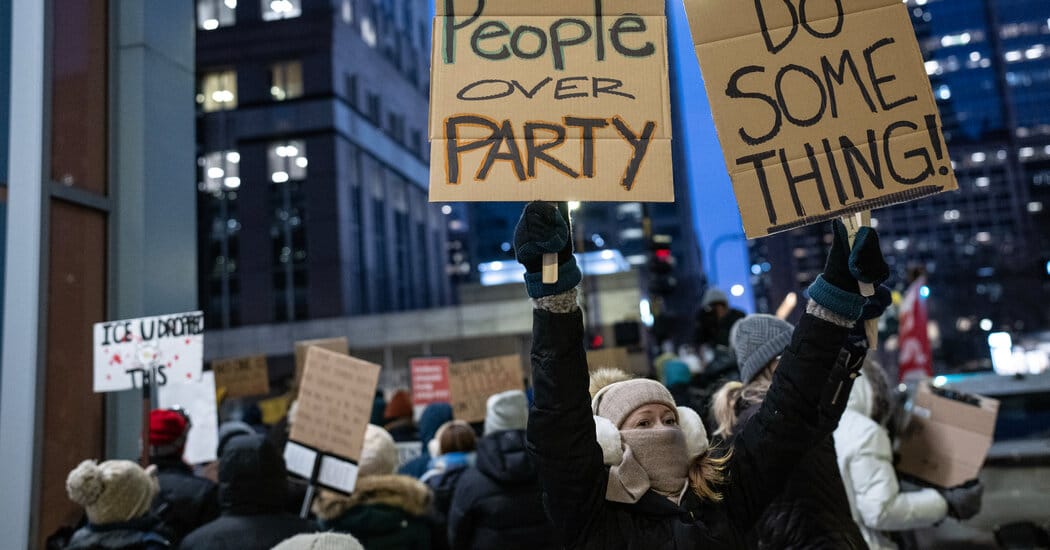 Killings in Minneapolis Put Republican Immigration Stance on Defensive — Static01.nyt.com