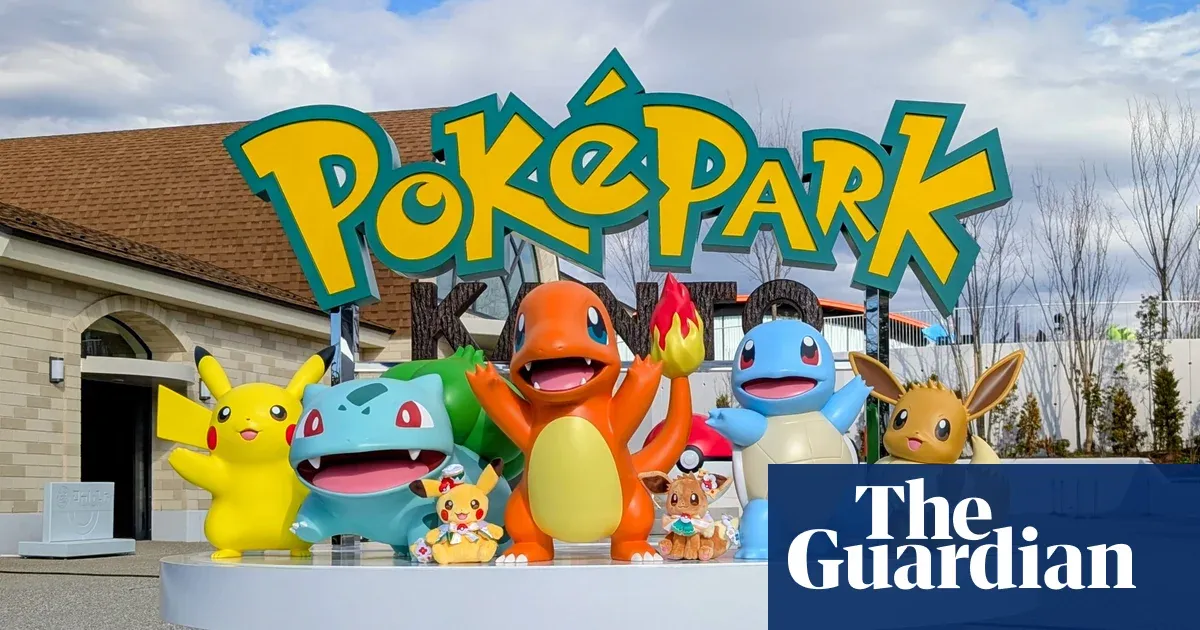 PokéPark Kanto opens in Tokyo suburb with more than 600 life-size Pokémon — I.guim.co.uk