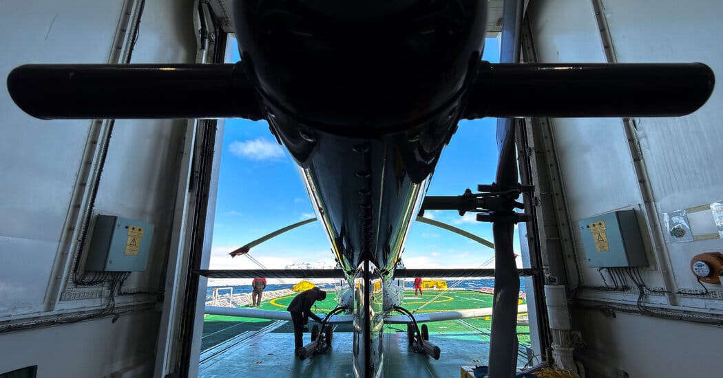 Helicopter Radar Scans of Thwaites Glacier Aim to Inform Europa Studies — Static01.nyt.com