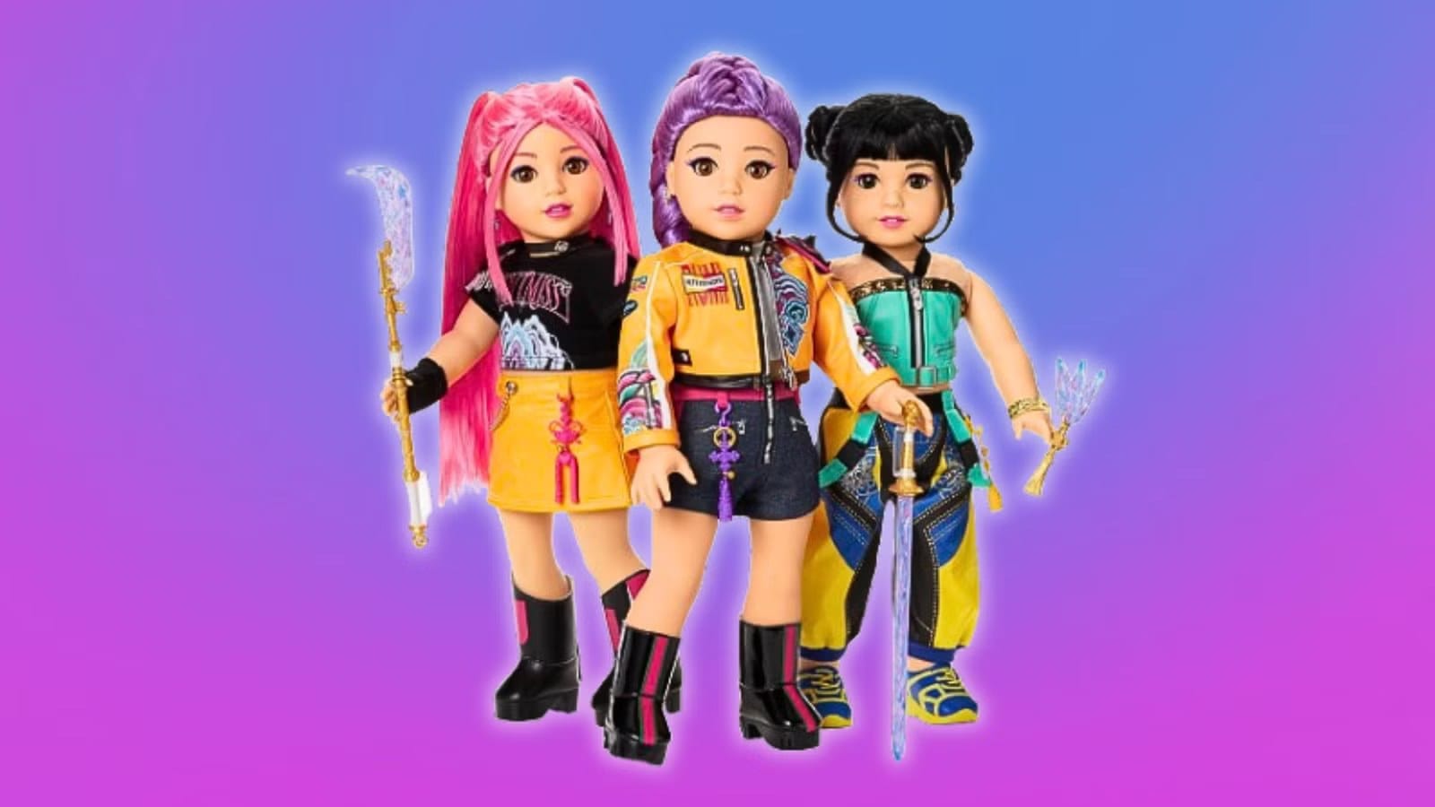 Mattel unveils 18-inch Huntr/x American Girl dolls priced at $165 — Static0.polygonimages.com