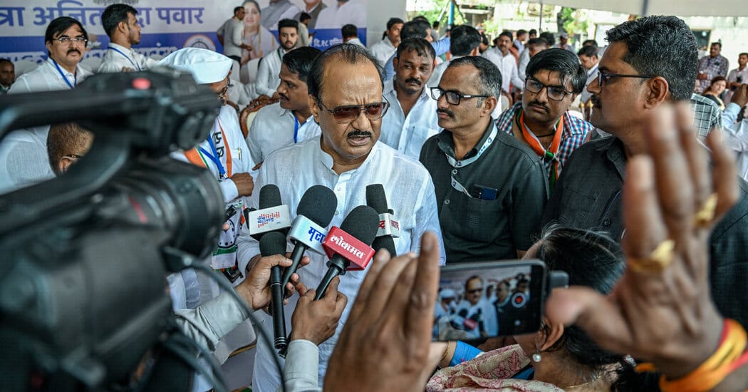 Ajit Pawar, Maharashtra deputy chief minister, killed in plane crash — Static01.nyt.com