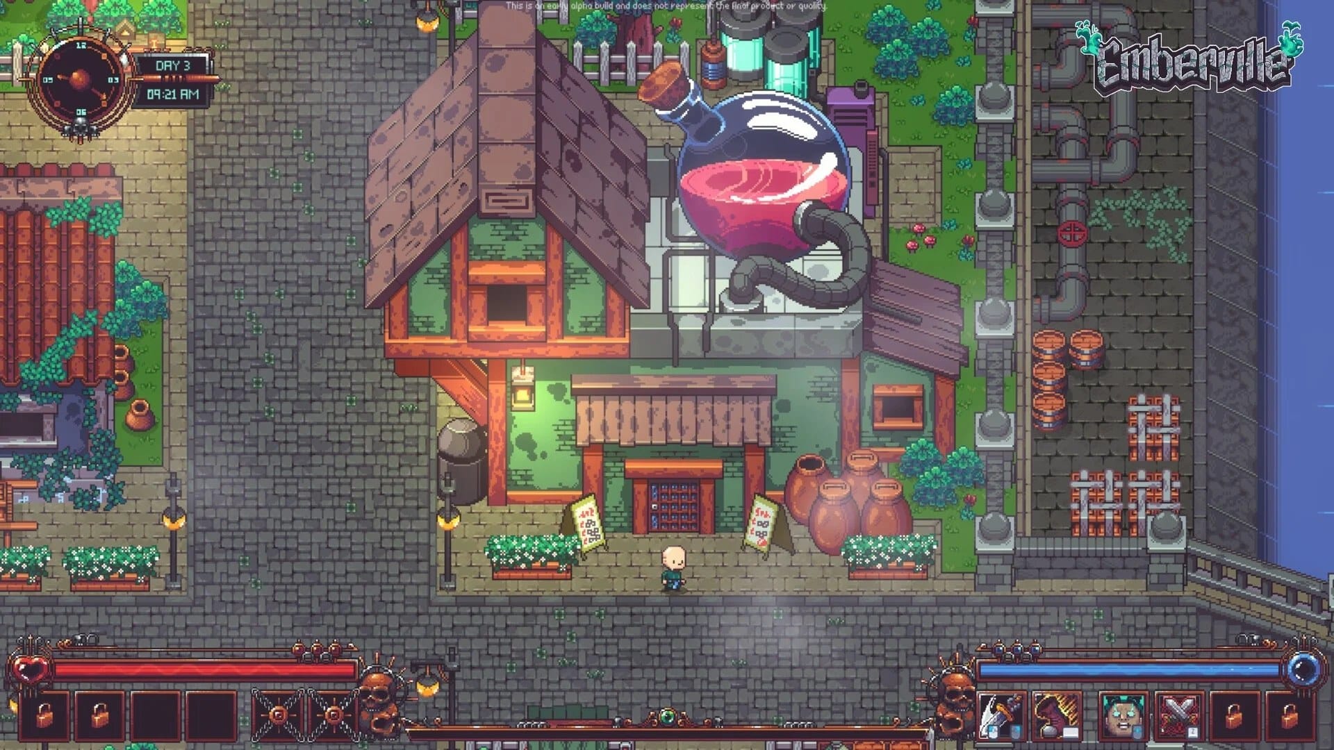 Emberville blends Diablo-style dungeons with Stardew Valley farming; Geralt actor joins — Kotaku.com