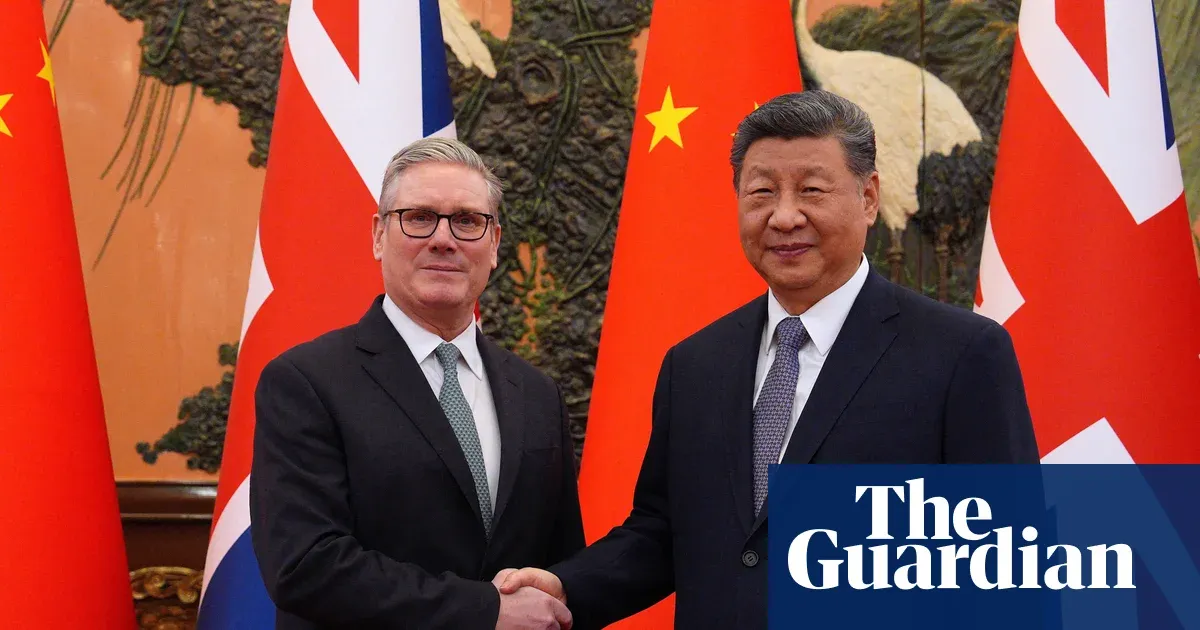 Keir Starmer visits China seeking cautious thaw with Xi in Beijing — I.guim.co.uk