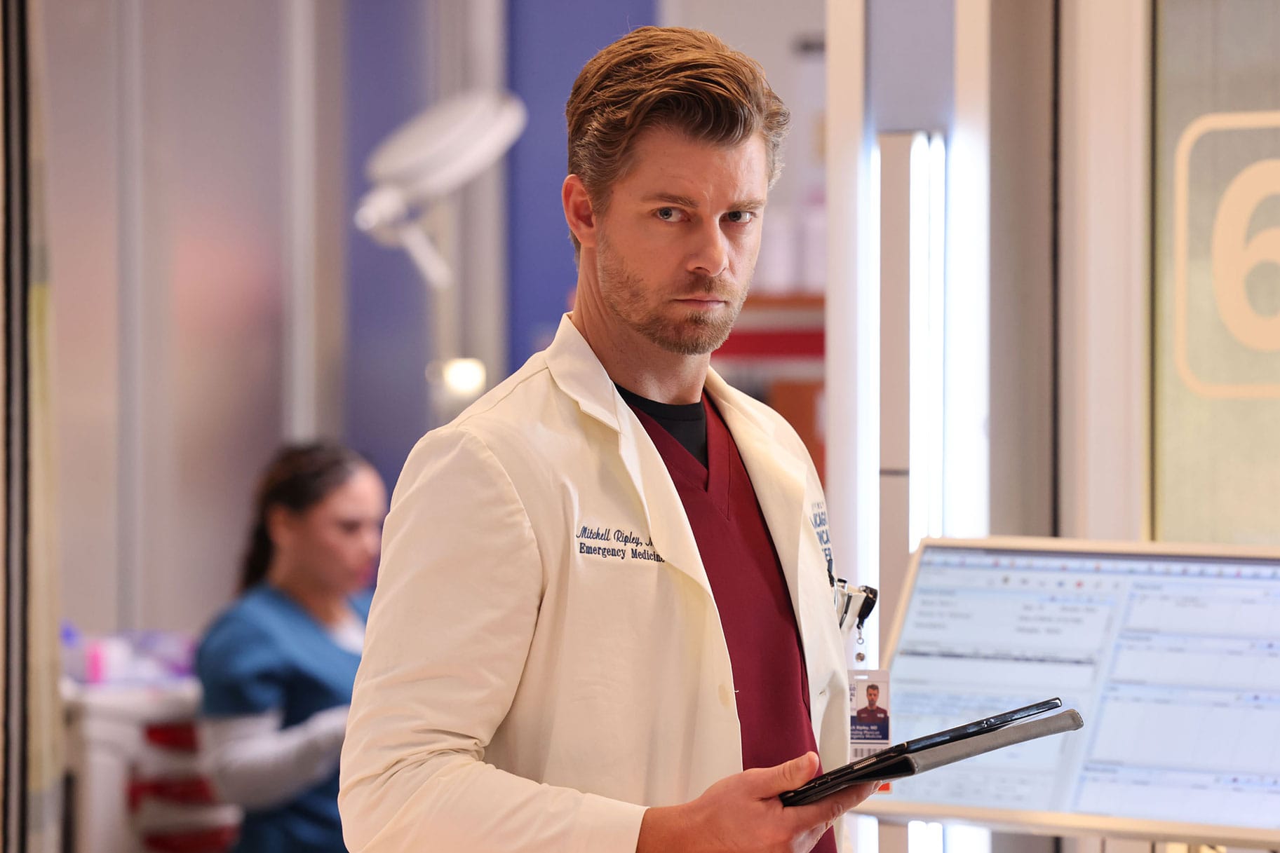 Chicago Med: Ripley’s playful 'ruff' as his romance with Dr. Caitlin Lenox deepens — Nbc.com