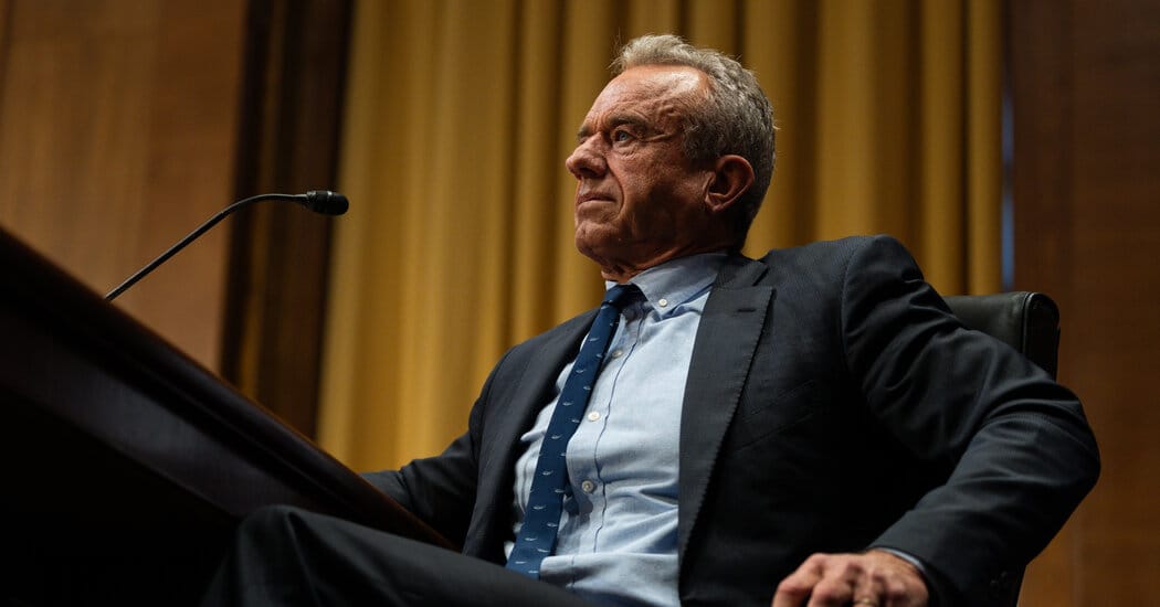 Kennedy overhauls federal autism advisory panel, installs members who have questioned vaccines — Static01.nyt.com