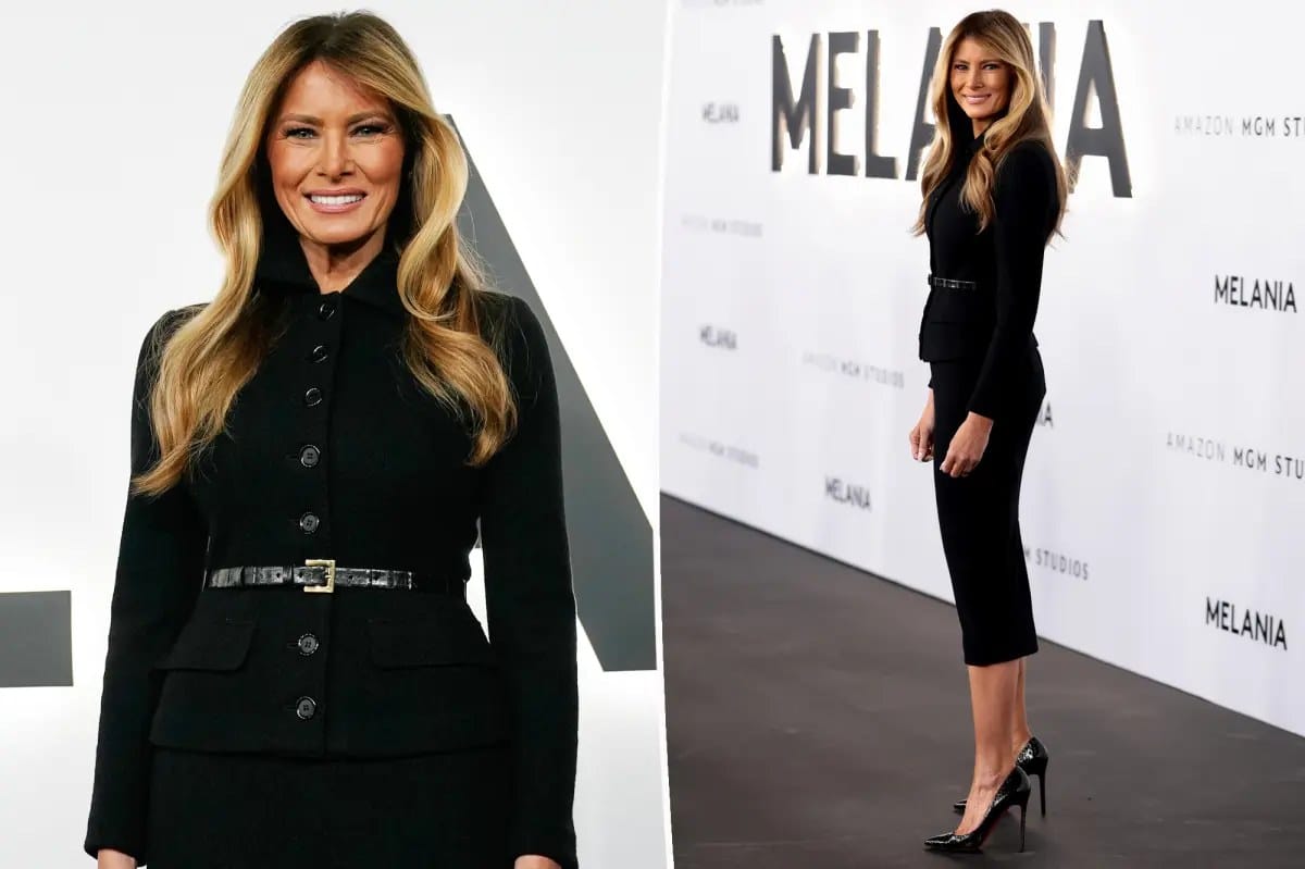 Melania Trump premieres Amazon documentary at DC screening in Dolce & Gabbana — Pagesix.com