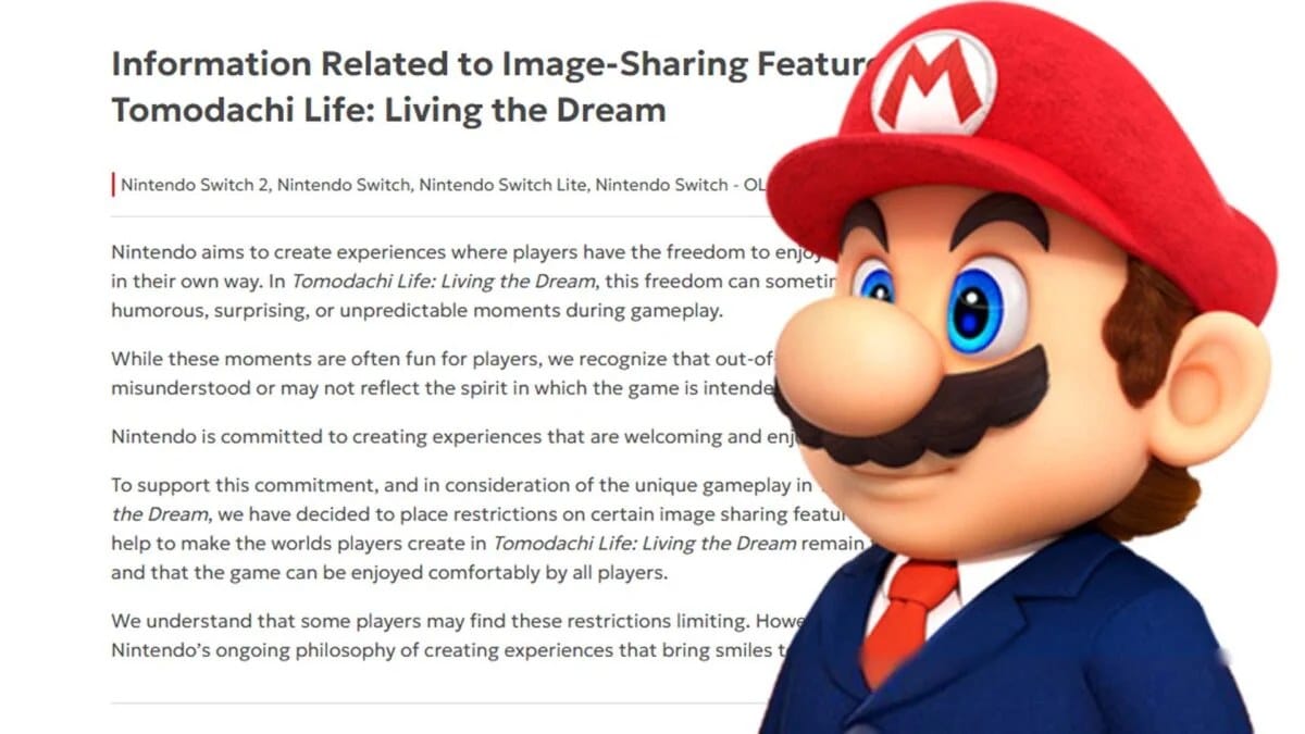 Nintendo limits built-in screenshot and social sharing in Tomodachi Life: Living the Dream — Kotaku.com