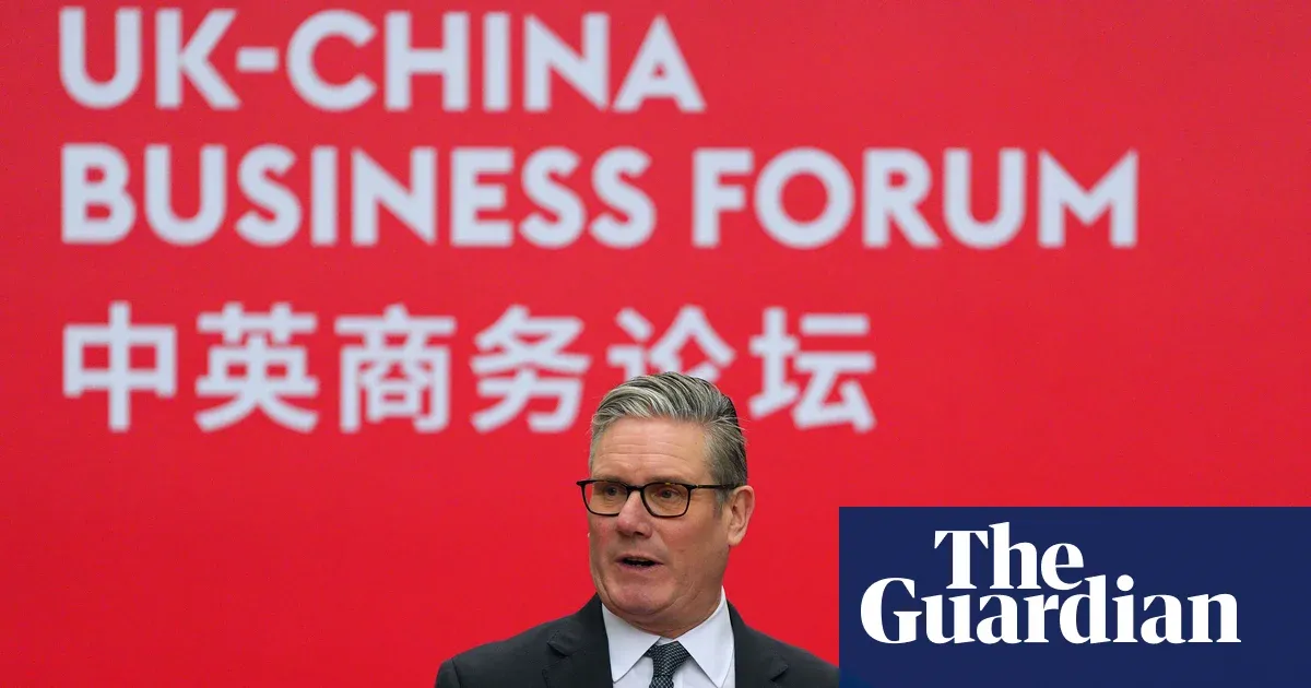 Trump says 'very dangerous' for UK to do business with China after Starmer visit — I.guim.co.uk