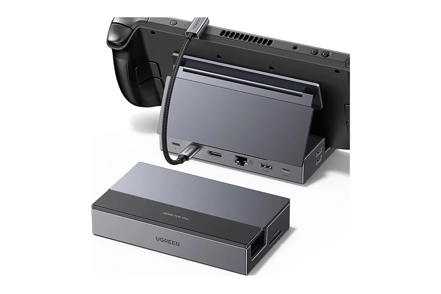 UGREEN Steam Deck Dock discounted to $40 on Amazon — 9‑in‑1 USB‑C hub — Kotaku.com