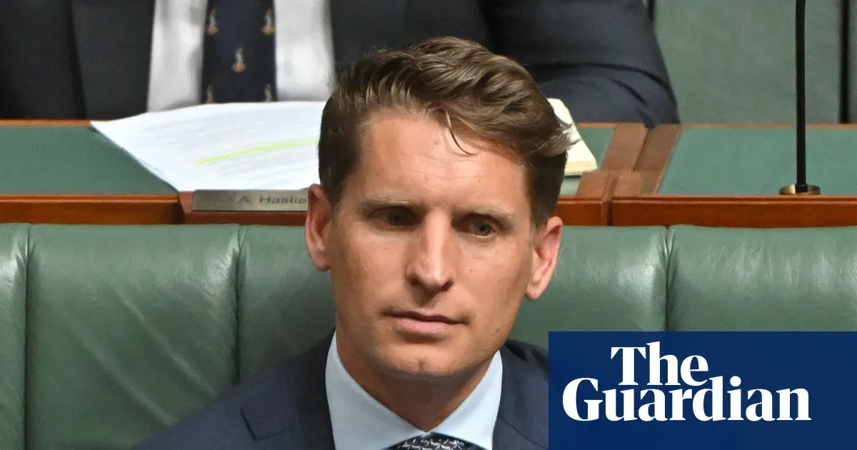 Andrew Hastie rules out Liberal leadership challenge, paving way for Angus Taylor — I.guim.co.uk