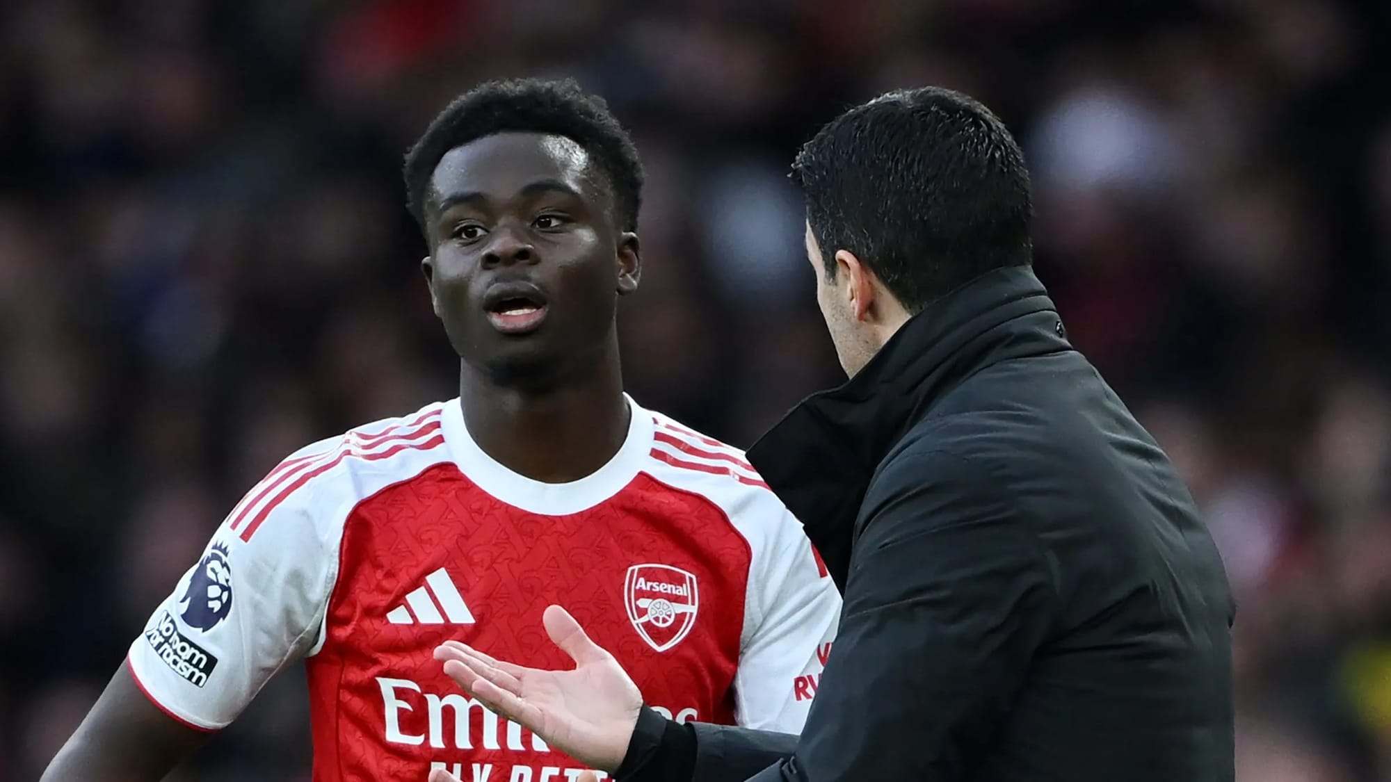 Arteta unsure on Bukayo Saka after hip injury in warm-up ahead of Leeds win — Assets.goal.com