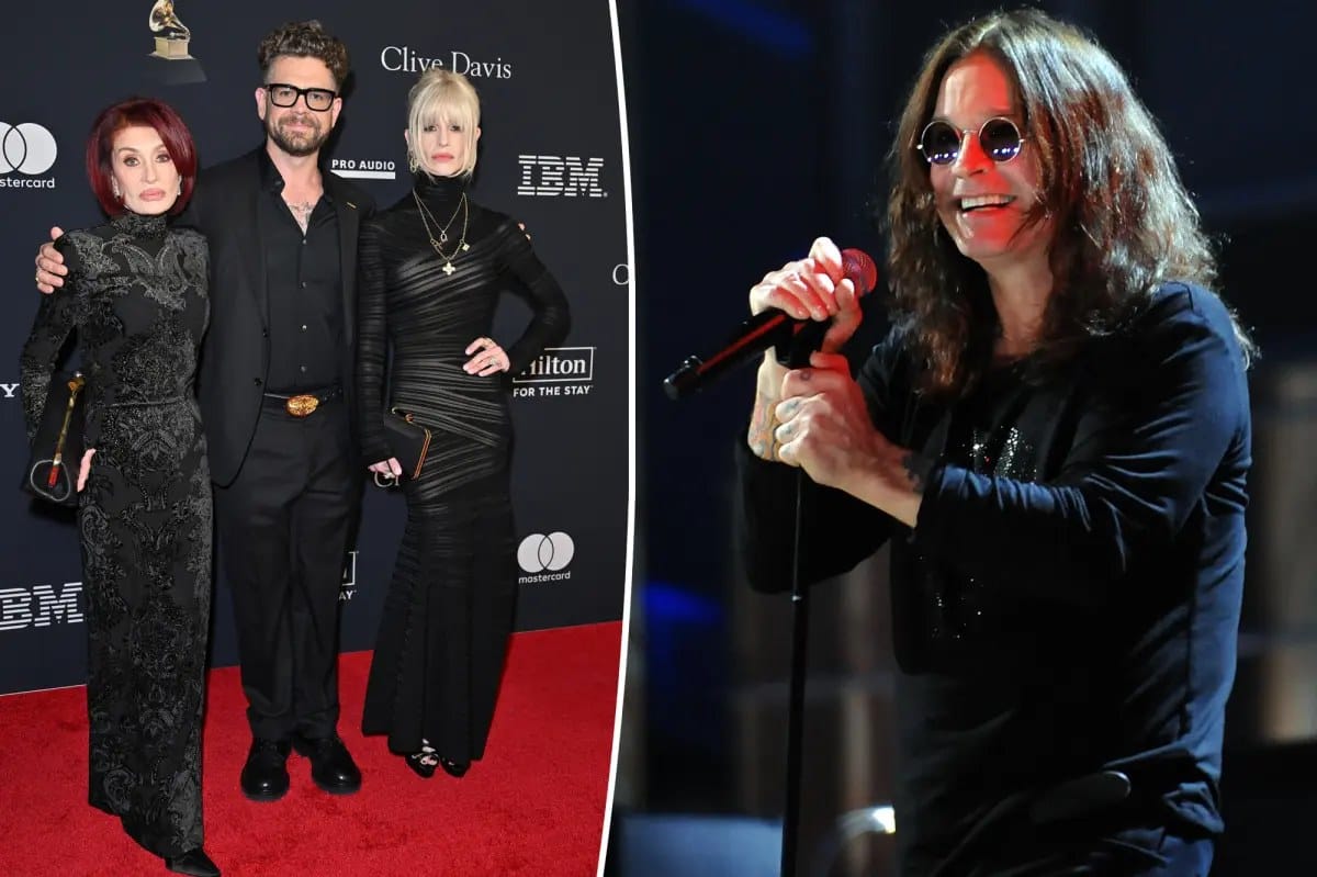 Sharon Osbourne joined by Jack and Kelly at Clive Davis pre‑Grammys ahead of Ozzy tribute — Pagesix.com