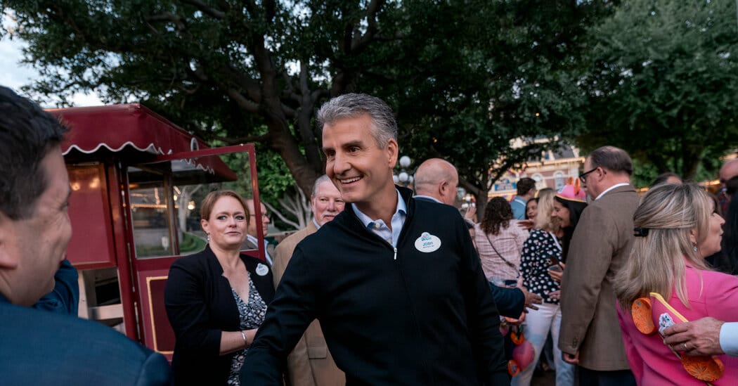 Josh D’Amaro seen as front‑runner to succeed Bob Iger at Disney — Static01.nyt.com