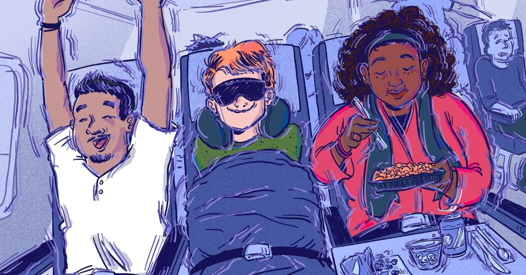 Travelers Who Enjoy Turbulence, Airplane Food and the Middle Seat — Static01.nyt.com