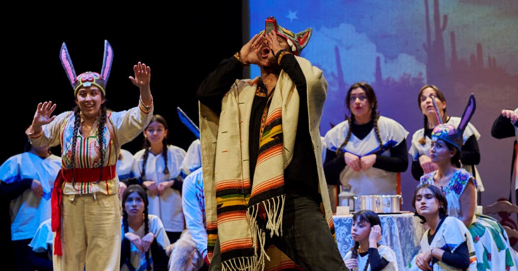Pancho Rabbit and the Coyote: children's opera staged in Tijuana tackles migration — Static01.nyt.com