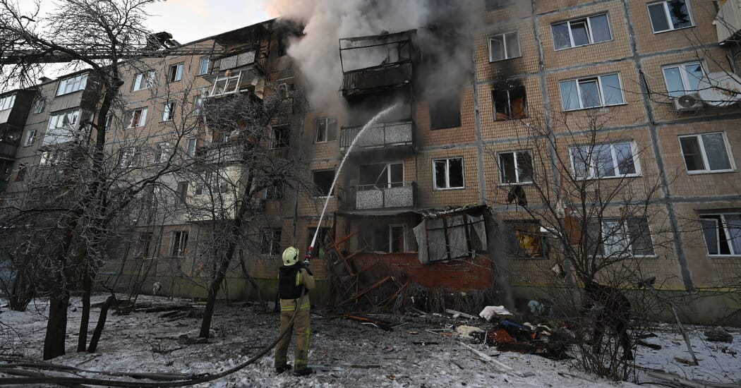 Ukraine talks set to resume after major Russian attack — Static01.nyt.com