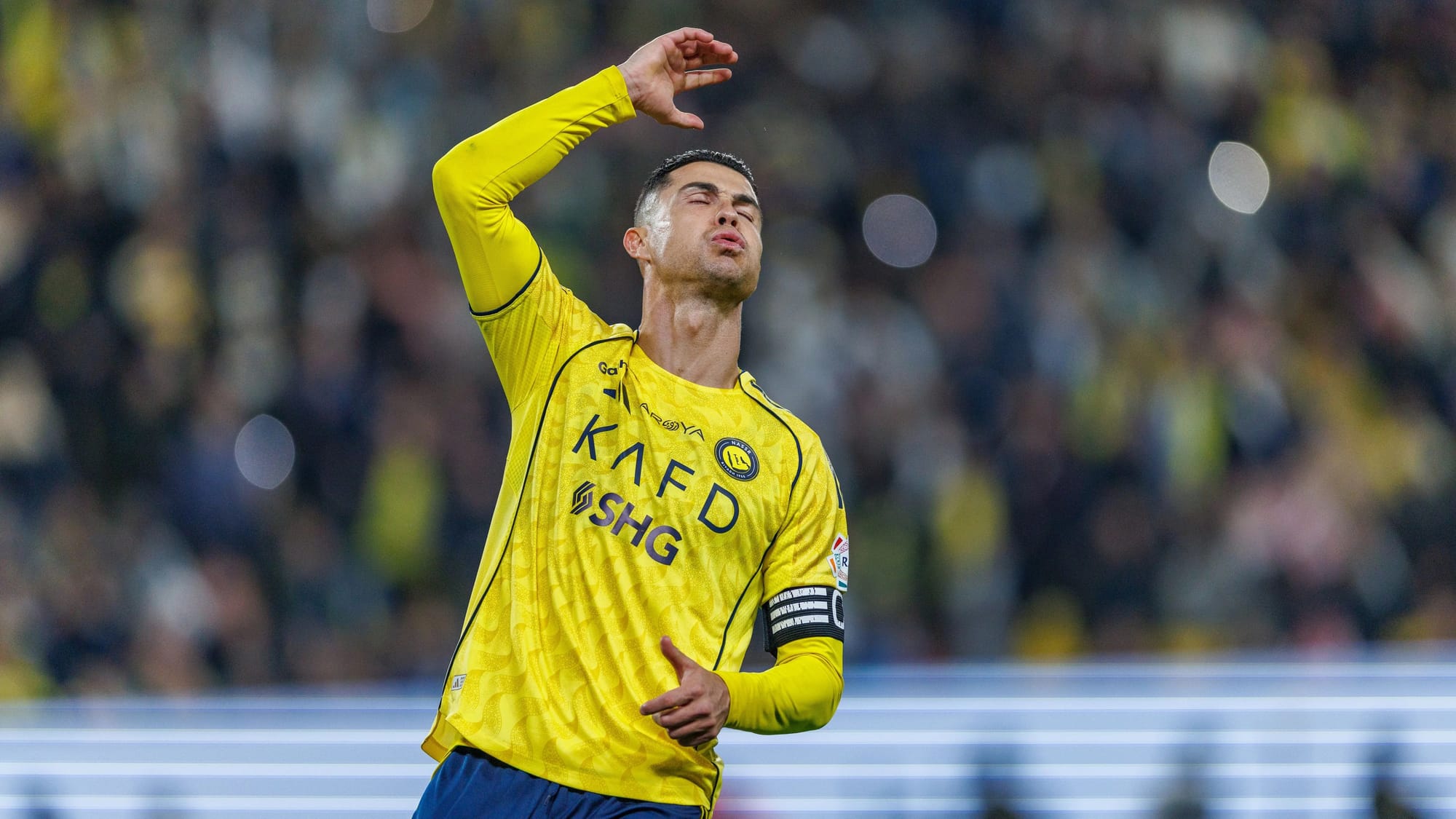 Cristiano Ronaldo training normally at Al-Nassr despite transfer frustration — Assets.goal.com