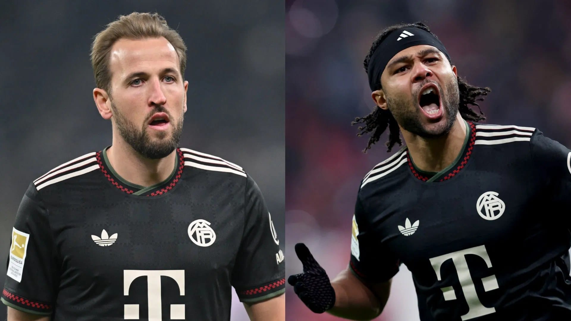 Harry Kane beaten by Serge Gnabry in American football spin challenge — Assets.goal.com