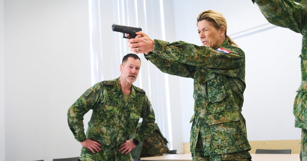 Dutch Queen Joins the Military — static01.nyt.com