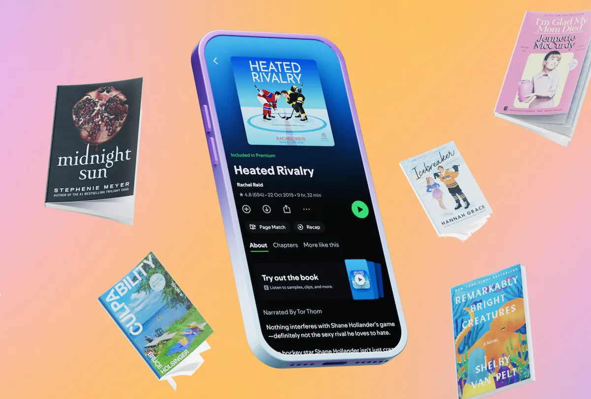 Spotify ventures into physical book sales, adds new audiobook features — techcrunch.com
