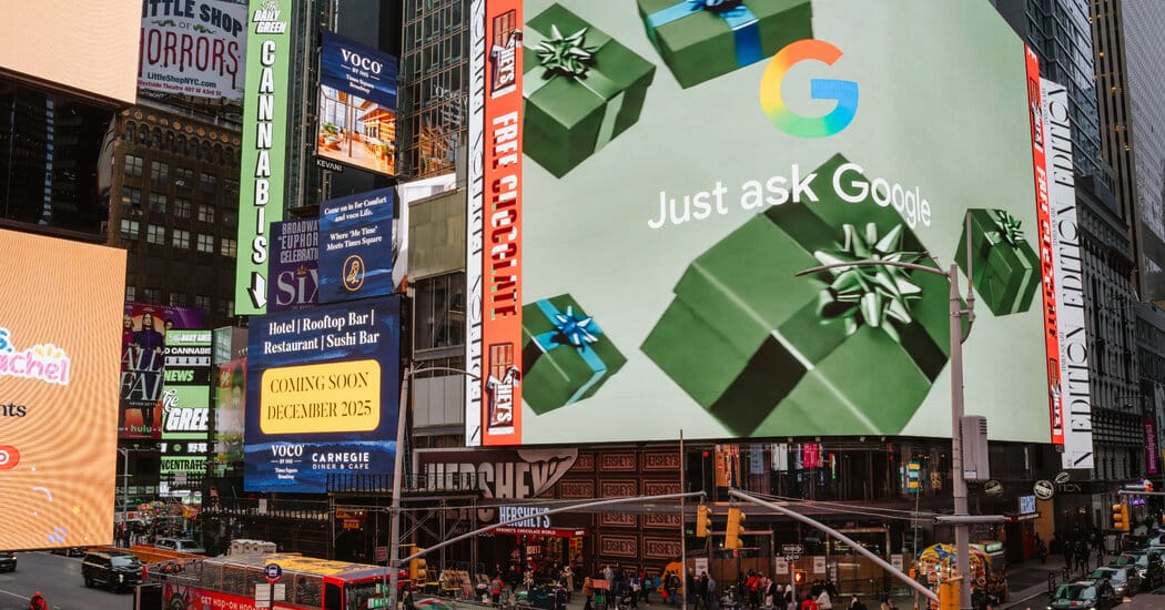 Google Plans to Double Spending Amid A.I. Race — static01.nyt.com