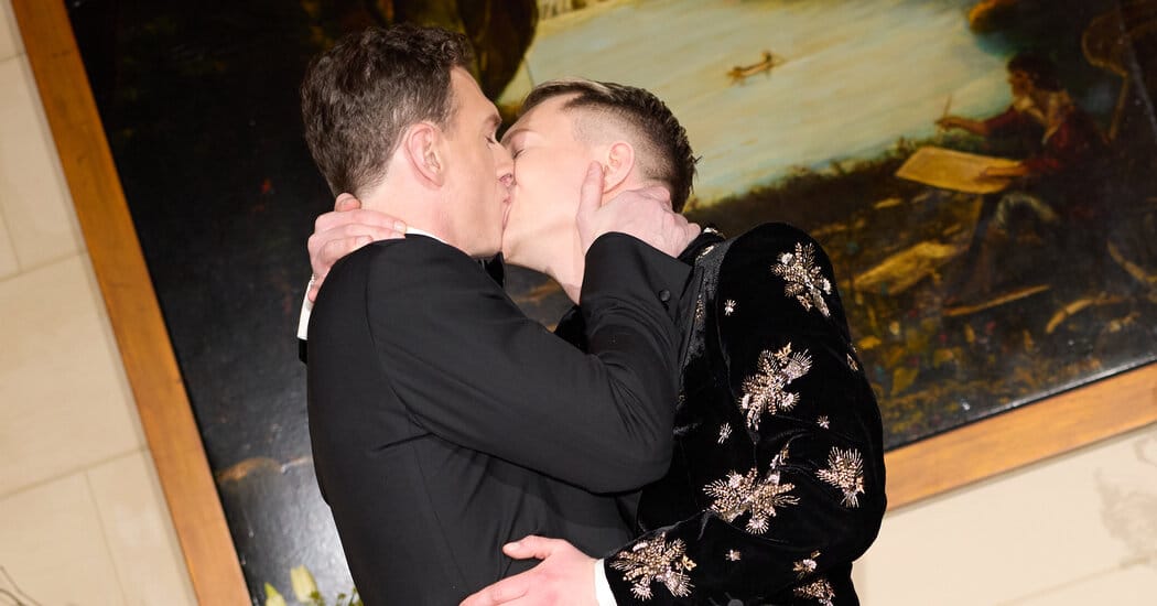 Brock McGillis Marries Matthew Ward After a Decade Together — NYT > Style