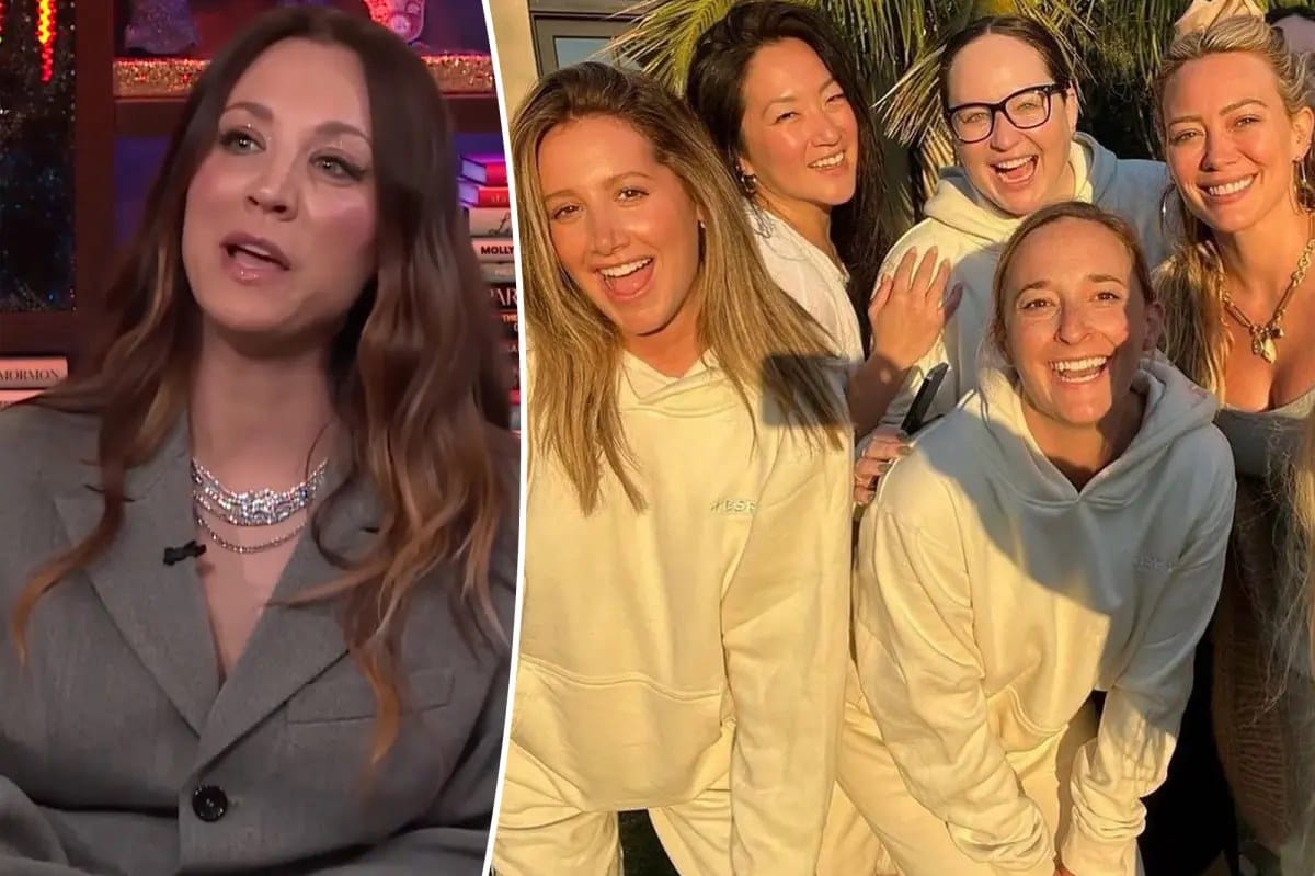 Kaley Cuoco criticizes Ashley Tisdale over 'toxic' mom group drama — Pagesix