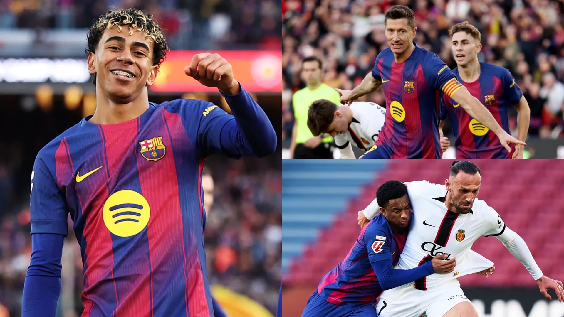 Lamine Yamal wonder and Lewandowski help Barcelona to 3-0 win — Goal