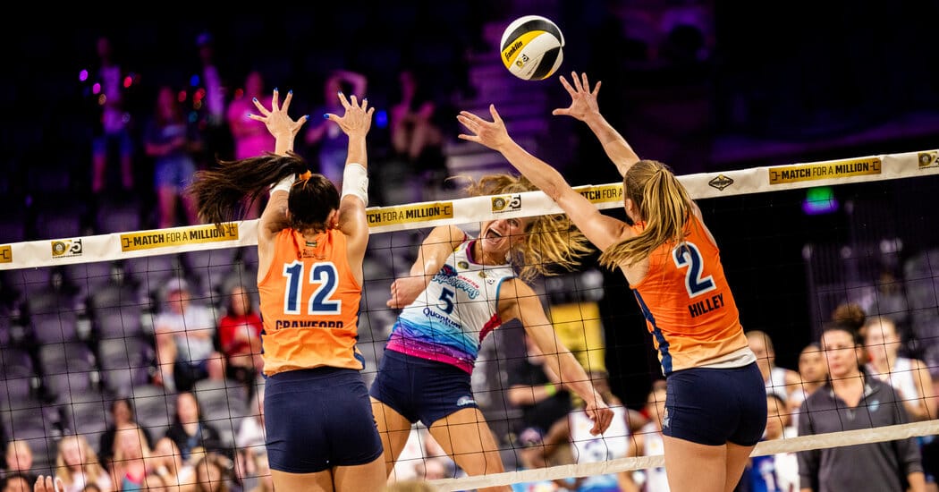 Two leagues vie to become the major U.S. women’s volleyball league — NYT > Business