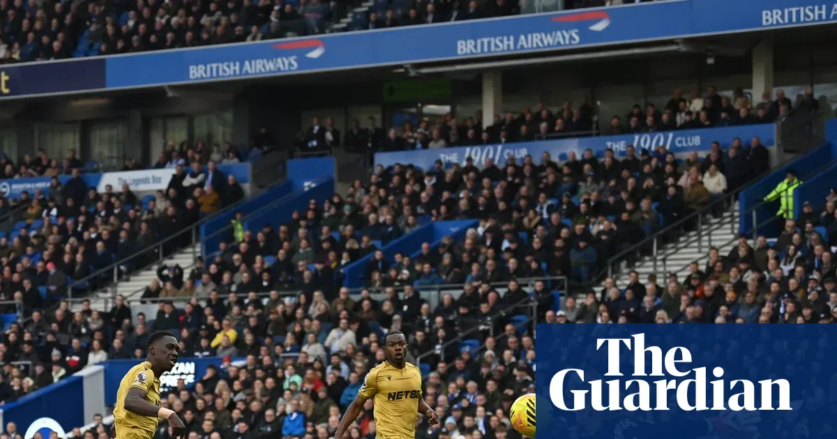 Ismaïla Sarr stuns Brighton as Palace end 12-match winless run — Football | The Guardian