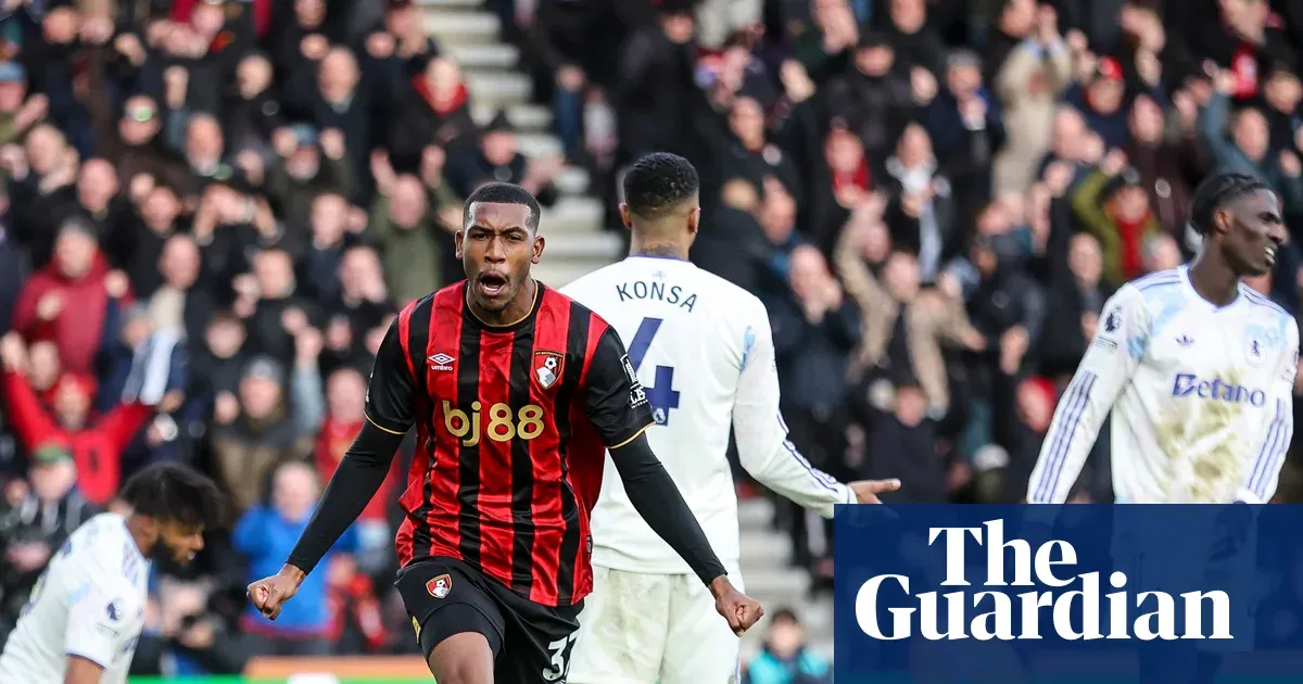 Rayan shines as Bournemouth draw with Aston Villa — Football | The Guardian