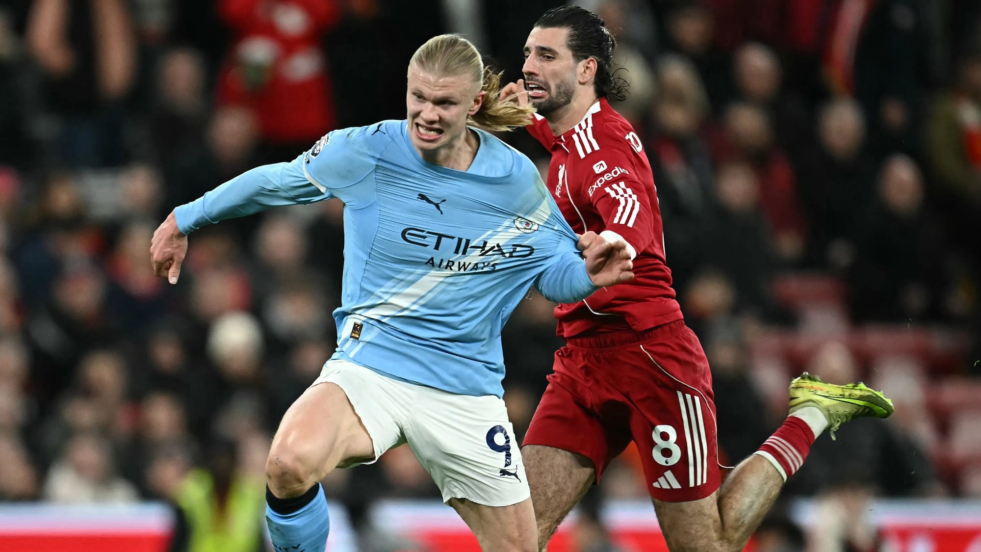 Just give the goal! Haaland fumes over rule after Szoboszlai red card — Goal