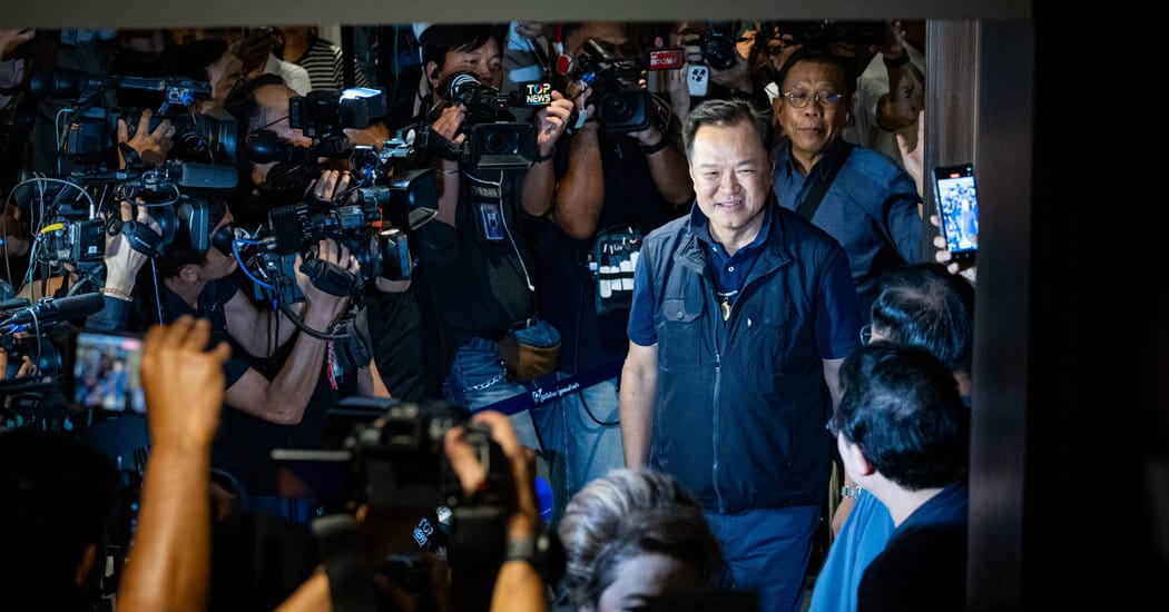 Bhumjaithai Claims Surprise Victory in Thailand Election — NYT > World News