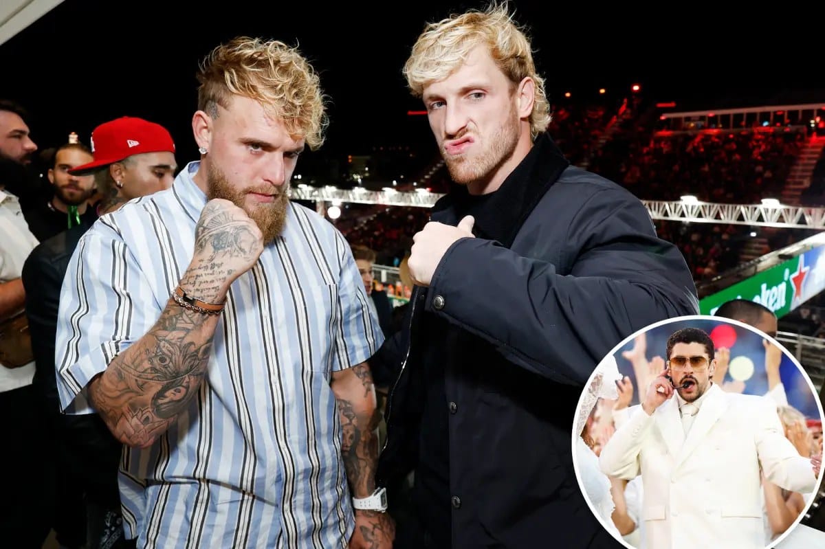 Logan Paul rebukes brother Jake over criticism of Bad Bunny's Super Bowl set — Pagesix