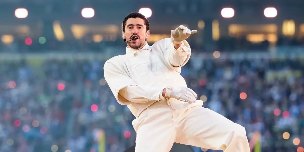 Watching Bad Bunny's Super Bowl halftime show from the Levi's Stadium stands — Businessinsider