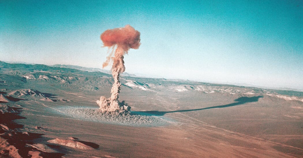 Trump weighs more nuclear arms and underground tests — NYT > World > Europe