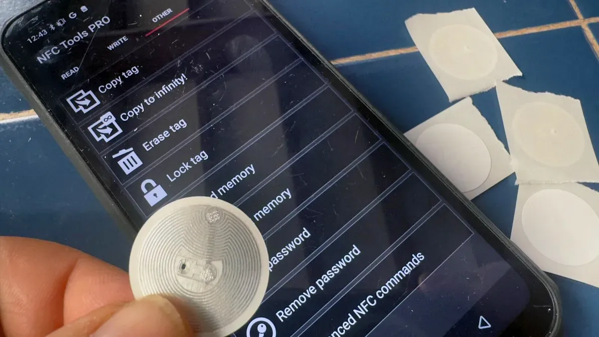 Create a Wi-Fi password key using an NFC tag — Latest news