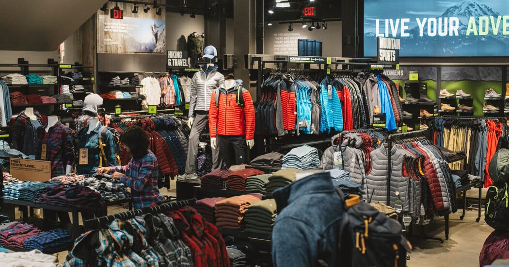 Eddie Bauer Files for Bankruptcy — NYT > Business