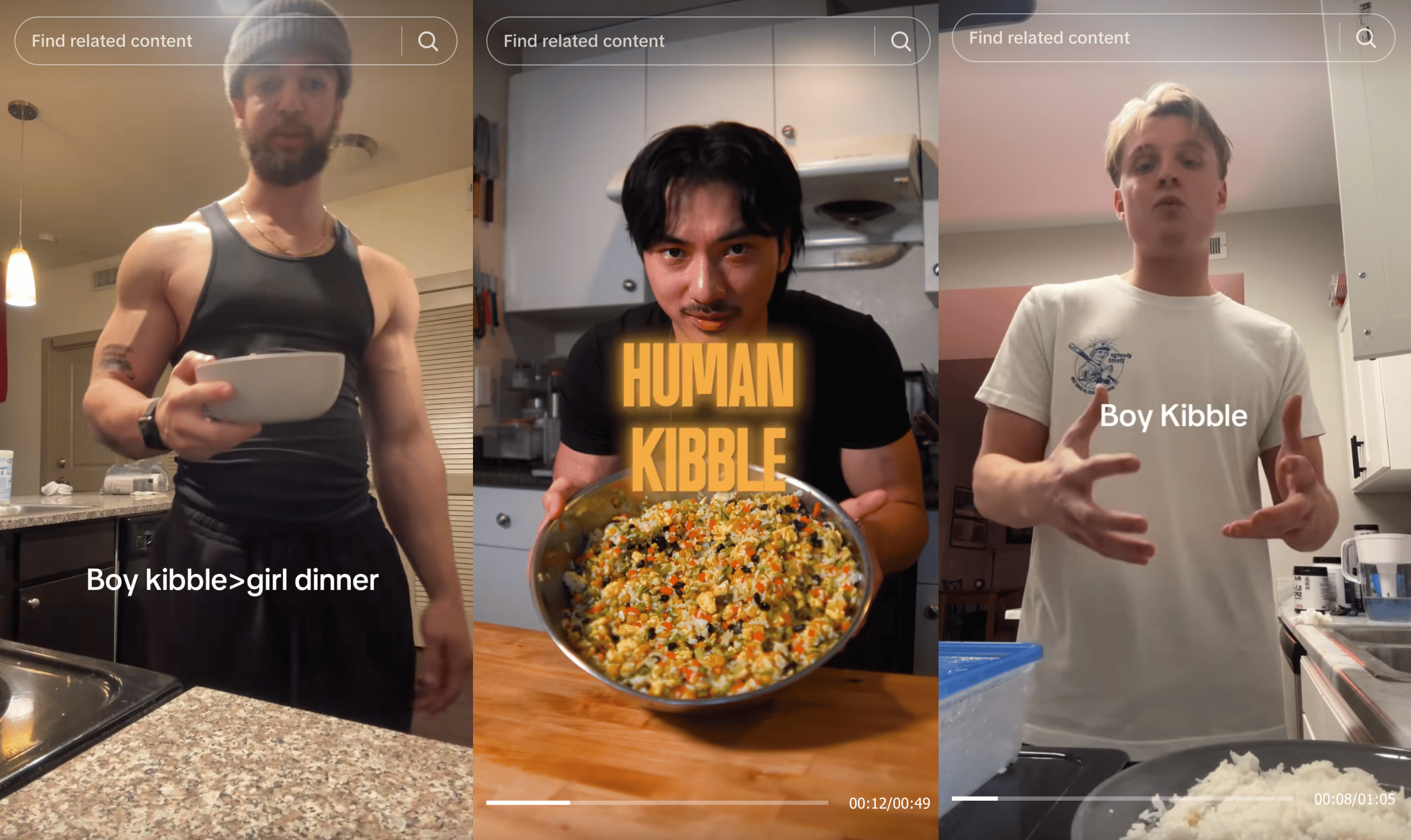 TikTok's 'Boy Kibble' trend explained — Mashable