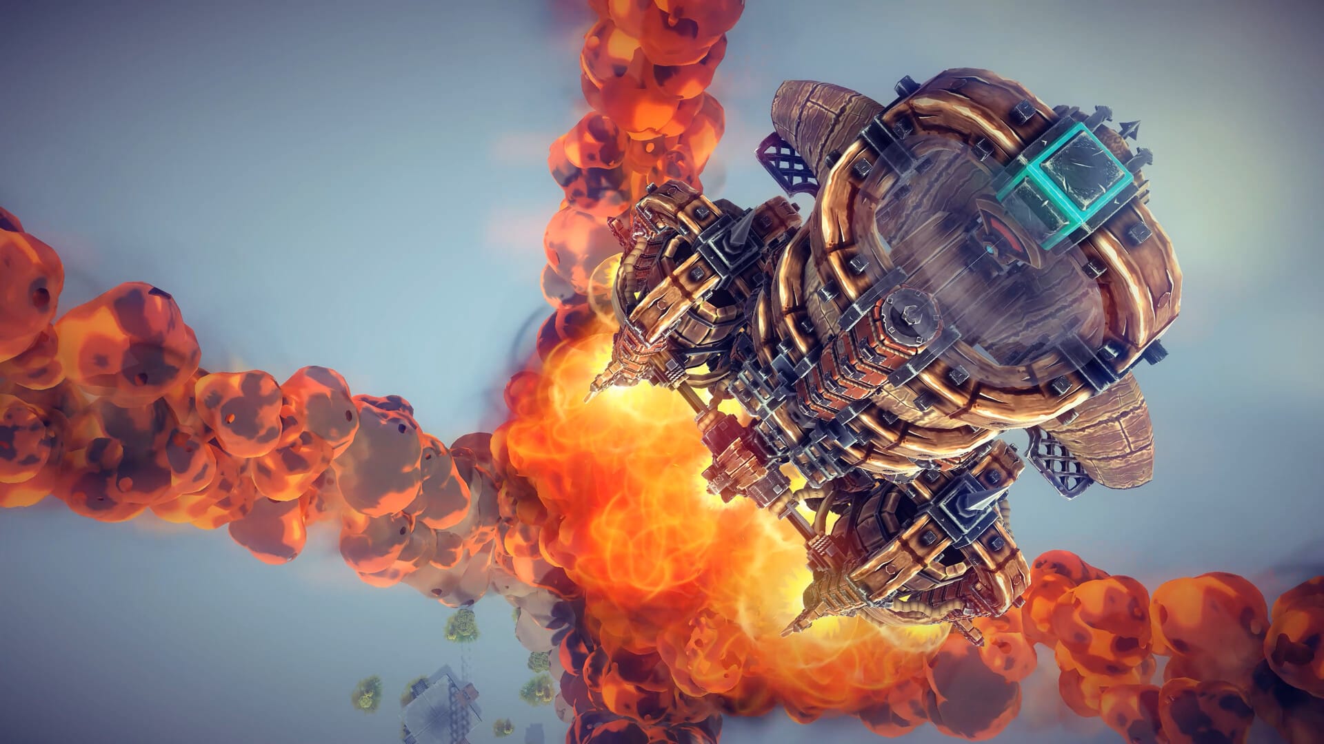 Besiege heads into space with medieval-style expansion — Pcgamer