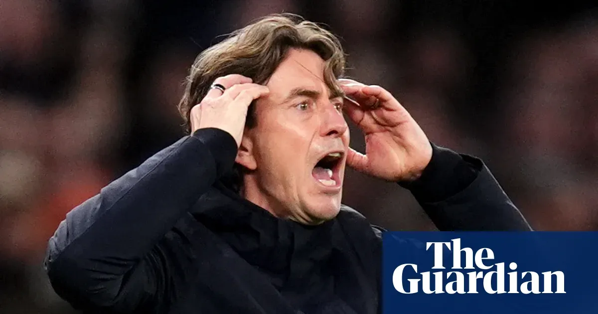 Thomas Frank sacked by Tottenham after eight months as head coach — Football | The Guardian