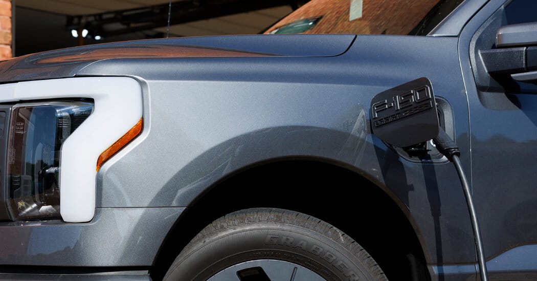 Ford Says Electric Vehicle Losses Will Continue for 3 More Years — NYT > Technology