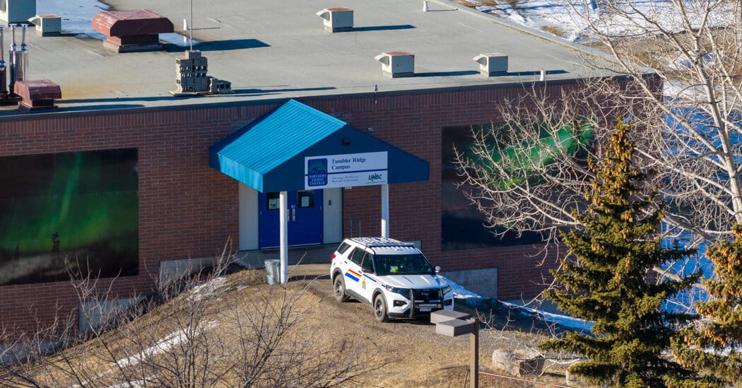 Police identify suspect in Tumbler Ridge mass shooting — NYT > World News