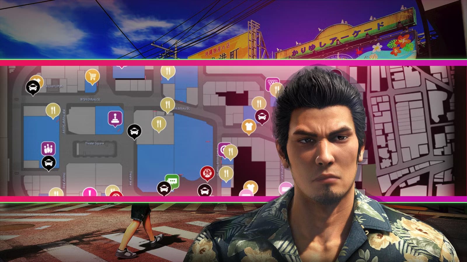 Yakuza Kiwami 3 interactive maps — Polygon