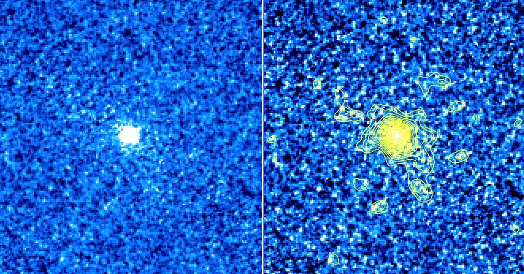 A Comet Stopped Spinning — Then Began Rotating Backward — NYT > Science